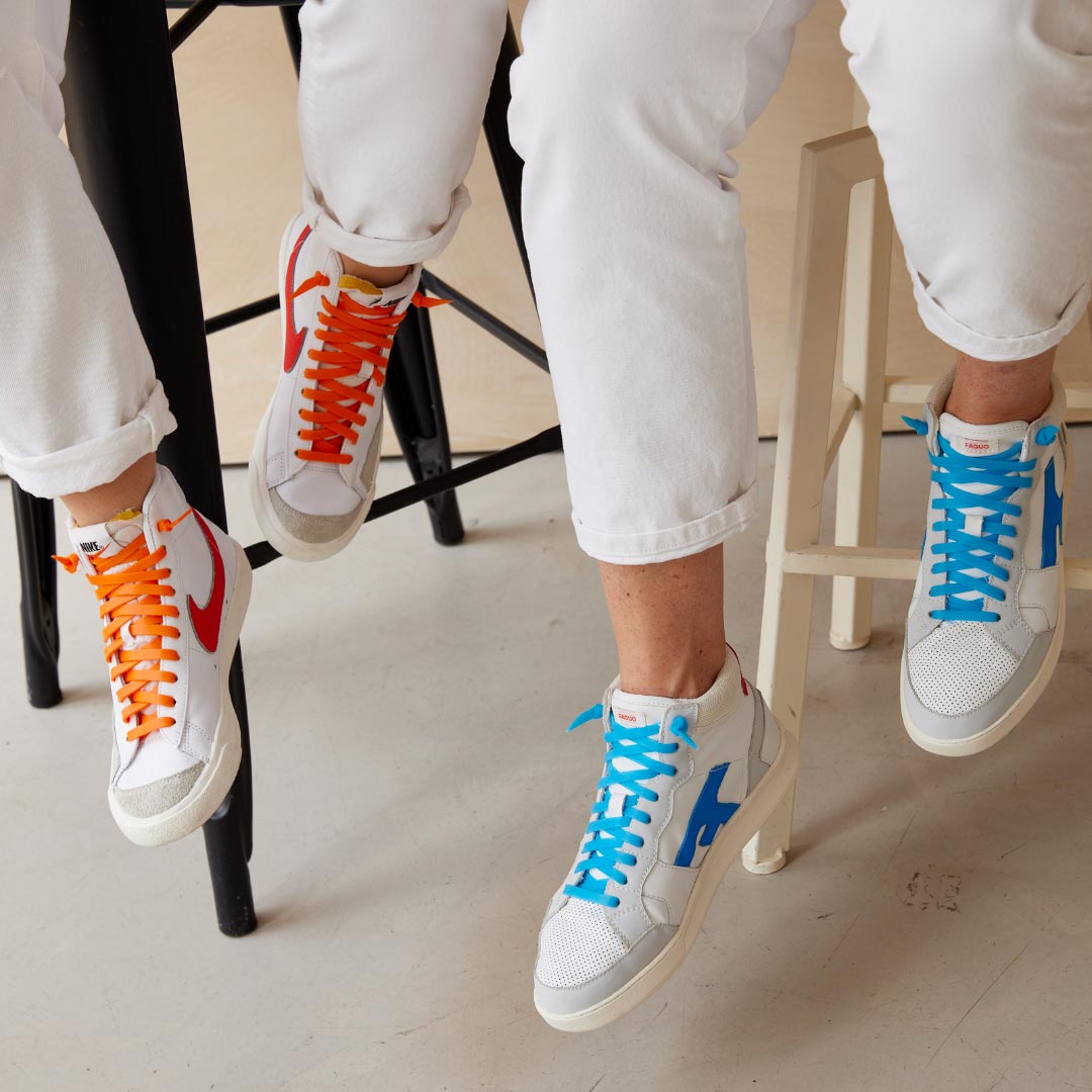 lacet large sneakers